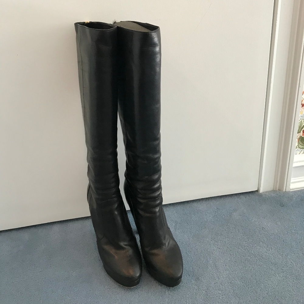 Jimmy Choo Knee High Leather Boots
